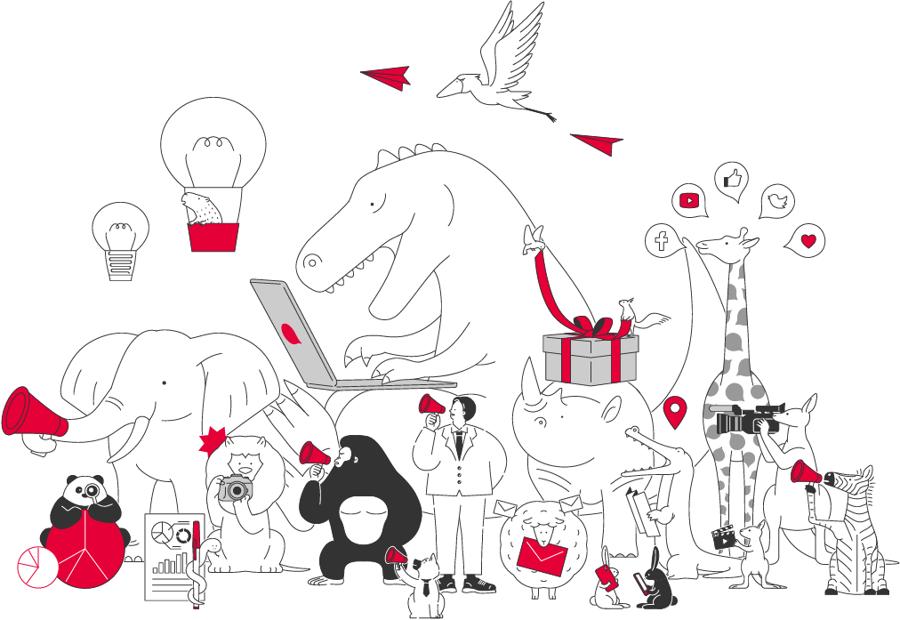 Okwiキャラクター